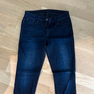 Joes dark blue denim skinny jeans